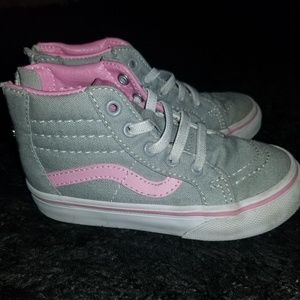 Toddler girl high top Vans